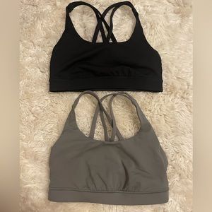 Lululemon energy bra set of 2